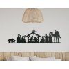 Wandbild BETLEHEM (Bildabmessungen 35 x 133 cm, Bildfarbe Grau)