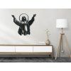 Wandsticker CHRISTUS (Bildabmessungen 79 x 89 cm, Bildfarbe Grau)