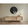 Rundes Holzbild PLANETEN