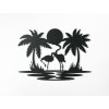 53394 2 holzsticker flamingos