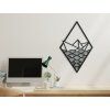 Holzsticker PAPIERSCHIFF (Bildabmessungen 31,5 x 20,5 cm, Bildfarbe Grau)