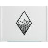 Holzsticker PAPIERSCHIFF (Bildabmessungen 31,5 x 20,5 cm, Bildfarbe Grau)