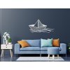 53547 5 holzsticker fur die wand kleines schiff