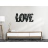 53604 4 holzaufschrift fur die wand love