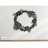 Frühlingstürkranz BLUMEN (Bildabmessungen 43 x 44,5 cm, Bildfarbe Grau)