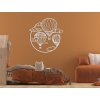 53643 5 sticker furs kinderzimmer fliegende ballons