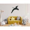 Kindersticker PTERODACTYL (Bildabmessungen 21,5 x 22,5 cm, Bildfarbe Grau)