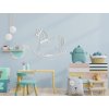 53742 5 holzsticker furs kinderzimmer schaukelpferd