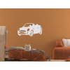 53766 5 holzsticker furs kinderzimmer cabriolet