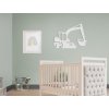 Wanddekoration fürs Kinderzimmer BAGGER
