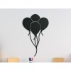 53880 holzsticker furs kinderzimmer luftballons