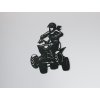 54069 wandsticker quadfahrerin