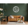 54075 5 holzsticker fur die wand volleyball