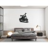 Holzsticker für die Wand Chopper