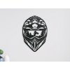 54201 holzsticker motorradhelm
