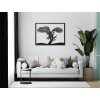 54276 4 3d wandbild adler und baum