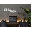 Holzsticker FORMEL 1 (Bildabmessungen 11,5 x 31,5 cm, Bildfarbe Grau)