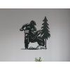 Holzsticker CHROSSMASCHINE (Bildabmessungen 24,5 x 22,5cm, Bildfarbe Grau)