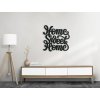 54648 4 wandsticker home sweet home