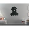 Holzsticker fürs Kinderzimmer KLEINES SCHAF