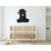 Holzsticker fürs Kinderzimmer KLEINES SCHAF