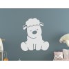 Holzsticker fürs Kinderzimmer KLEINES SCHAF