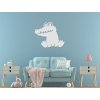 54867 5 holzsticker furs kinderzimmer krokodil