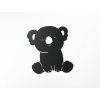 Wandsticker für Kinder KOALA (Bildabmessungen 31,5 x 30,5 cm, Bildfarbe Grau)