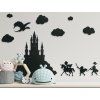 Kindersticker-Set BURG (11 Stück) (Bildfarbe Grau)