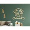 55107 5 holzbild fur die wand labrador