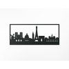 Bild Paris (Bildabmessungen 25,5 x 62 cm, Bildfarbe Grau)