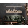 Bild Paris (Bildabmessungen 25,5 x 62 cm, Bildfarbe Grau)