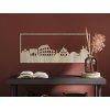 Bild Rom (Bildabmessungen 25,5 x 62 cm, Bildfarbe Grau)