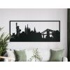 Bild New York (Bildabmessungen 25,5 x 62 cm, Bildfarbe Grau)