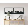 Panoramabild Paris (Bildabmessungen 20,5 x 62 cm, Bildfarbe Grau)