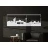 Panoramabild Berlin (Bildabmessungen 20,5 x 62 cm, Bildfarbe Grau)