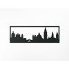 Panoramabild Venedig (Bildabmessungen 20,5 x 62 cm, Bildfarbe Grau)