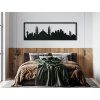 Panoramabild Istanbul (Bildabmessungen 20,5 x 62 cm, Bildfarbe Grau)
