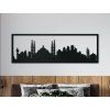 Panoramabild Istanbul (Bildabmessungen 20,5 x 62 cm, Bildfarbe Grau)