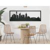 Panoramabild Sydney (Bildabmessungen 20,5 x 62 cm, Bildfarbe Grau)