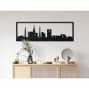 Panoramabild Tokio (Bildabmessungen 20,5 x 62 cm, Bildfarbe Grau)