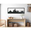 Panoramabild Mexiko (Bildabmessungen 20,5 x 62 cm, Bildfarbe Grau)