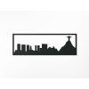 Panoramabild Rio de Janeiro (Bildabmessungen 20,5 x 62 cm, Bildfarbe Grau)