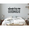 55341 3 holzaufschrift always kiss me goodnight