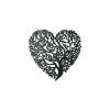 Lebensbaum aus Holz LIEBE (Bildabmessungen 20 x 19,5 cm, Bildfarbe Grau)