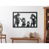 55461 4 wandbild motorradfamilie