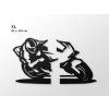 Bild MOTORRADFAHRT (Bildabmessungen 19,5 x 31,5 cm, Bildfarbe Grau)