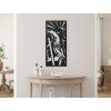 Wandbild JESUS AM KREUZ (Bildabmessungen 65 x 29,5 cm, Bildfarbe Grau)