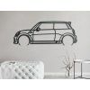 Sticker Mini Cooper 13 (Bildabmessungen 22,5 x 60 cm, Bildfarbe Grau)