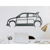 Bild Suzuki Swift 08 (Bildabmessungen 25 x 60 cm, Bildfarbe Grau)